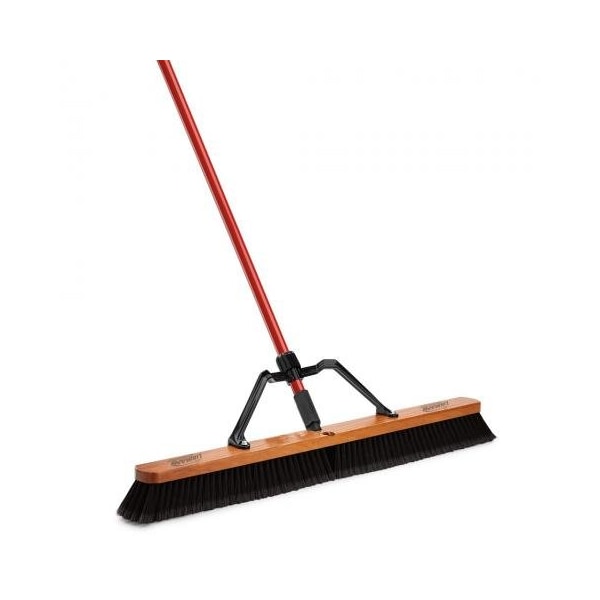 Libman Libman Commercial 36" Smooth Sweep Push Broom Brace Handle 850 850 Zoro